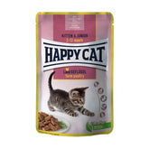 Happy Cat Kitten MIS Kitten & Junior Farm Poultry 85 g Pouch - Confiance Co