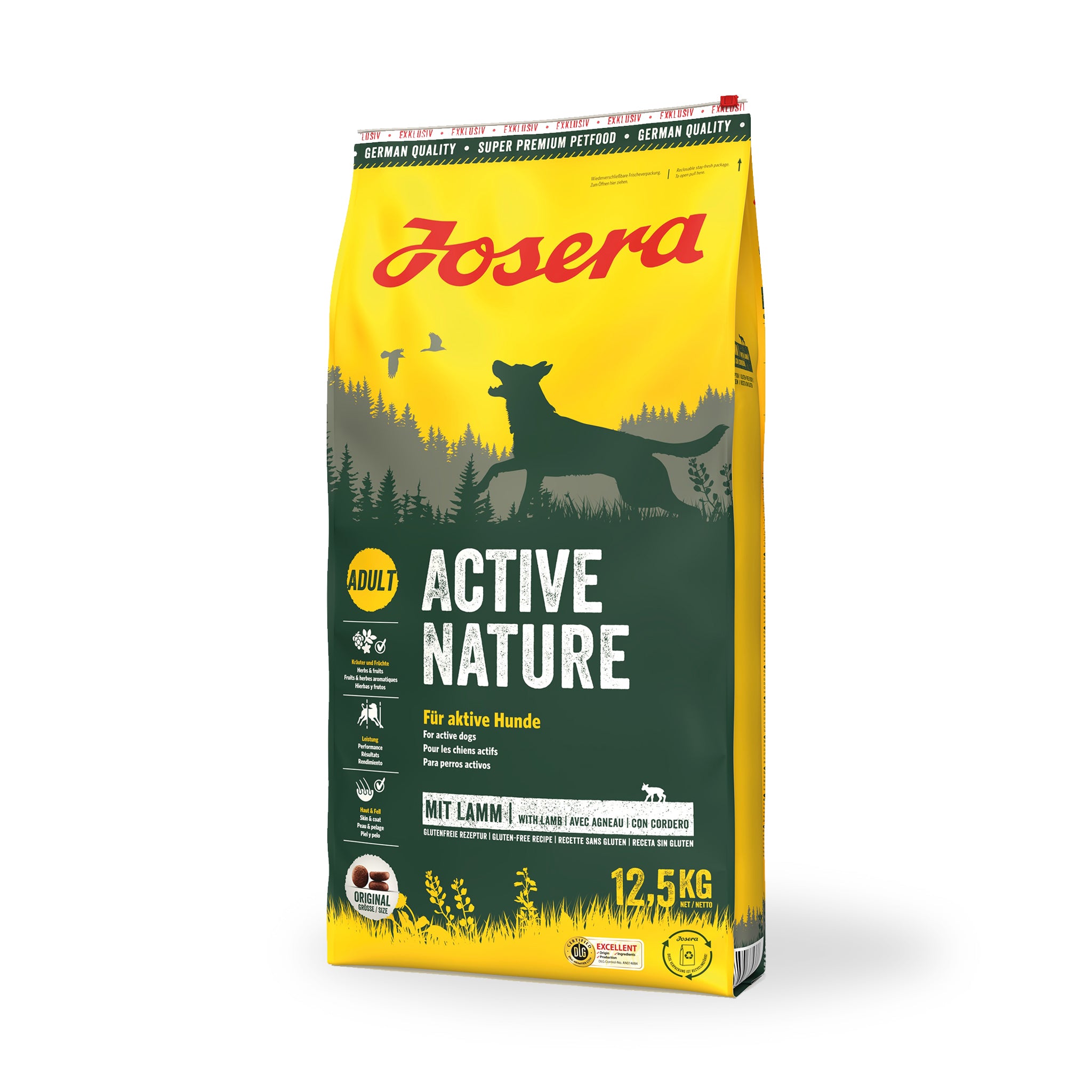 Josera Adult Dog Active Nature 12.5 Kg Bag - Confiance Co