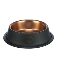 Trixie Nordic Bowl Stainless Steel/Rubber black/bronze -  0.45/19 cm