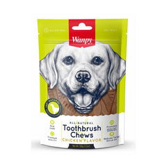 Wanpy Adult Dog Tooth Brush Chews in Beef Flavor 100 g Pouch