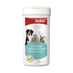 Bioline Pet Universal Cosmetic Wipes - 30 pcs - Confiance Co