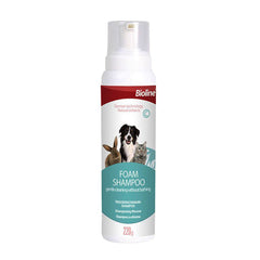 Bioline Pets Wash Free Foam Shampoo 220 g