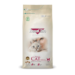 Bonacibo Adult Cat Chicken with Anchovy & Rice 2 Kg Bag