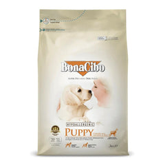 Bonacibo Puppy Chicken with Anchovy & Rice 3 Kg Bag