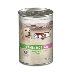 Bonacibo Puppy Lamb & Rice 400 g Canned