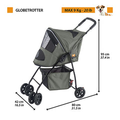 Ferplast Puppy and Small Dog Globetrotter Stroller