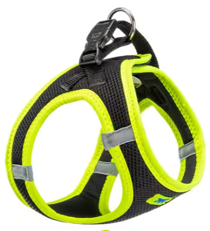 Ferplast Adult Dog KAORI P Harness - Black/Yellow(M)
