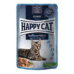 Happy Cat Adult MIS Culinary Adult Spring Water Trout 85 g Pouch