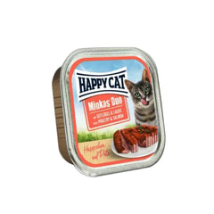 Happy Cat Adult Minkas Duo Poultry & Salmon 100 g Pate