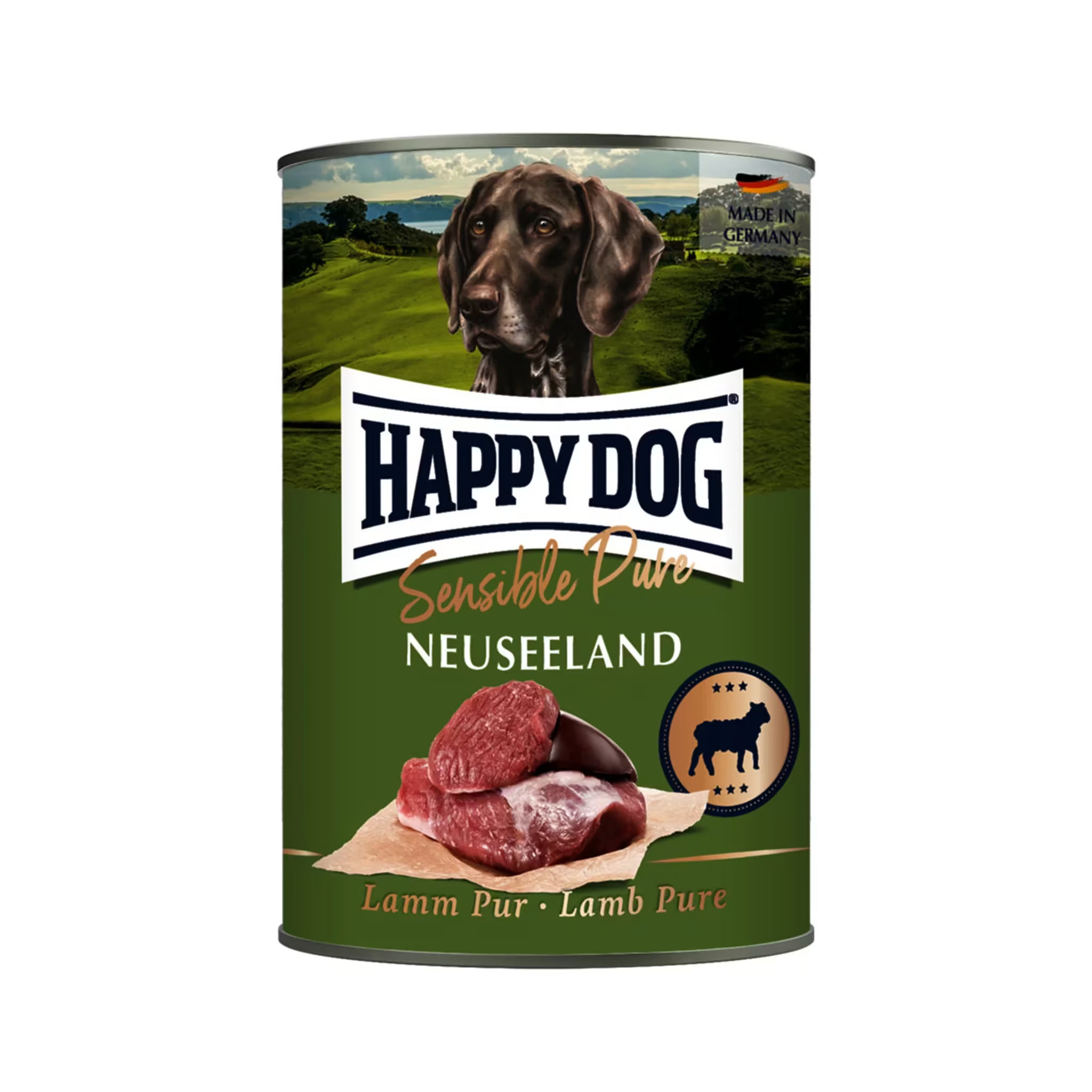Happy Dog Adult Sensible Pure New Zeal& Lamb 400 g Canned