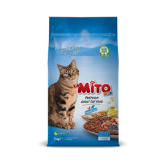 Mito Adult Cat Mix Chicken & Fish 1 Kg Bag