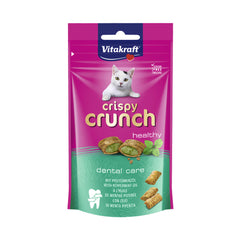 Vitakraft Adult Cat Crispy Crunch Dental (Peppermint Oil) 60 g Pouch