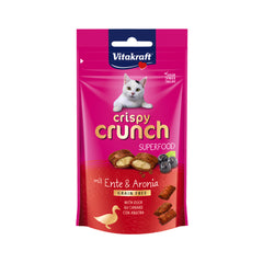 Vitakraft Adult Cat Crispy Crunch Duck with Aronia 60 g Pouch