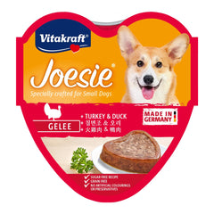 Vitakraft Adult Dog Joesie Turkey & Duck 85 g Tray