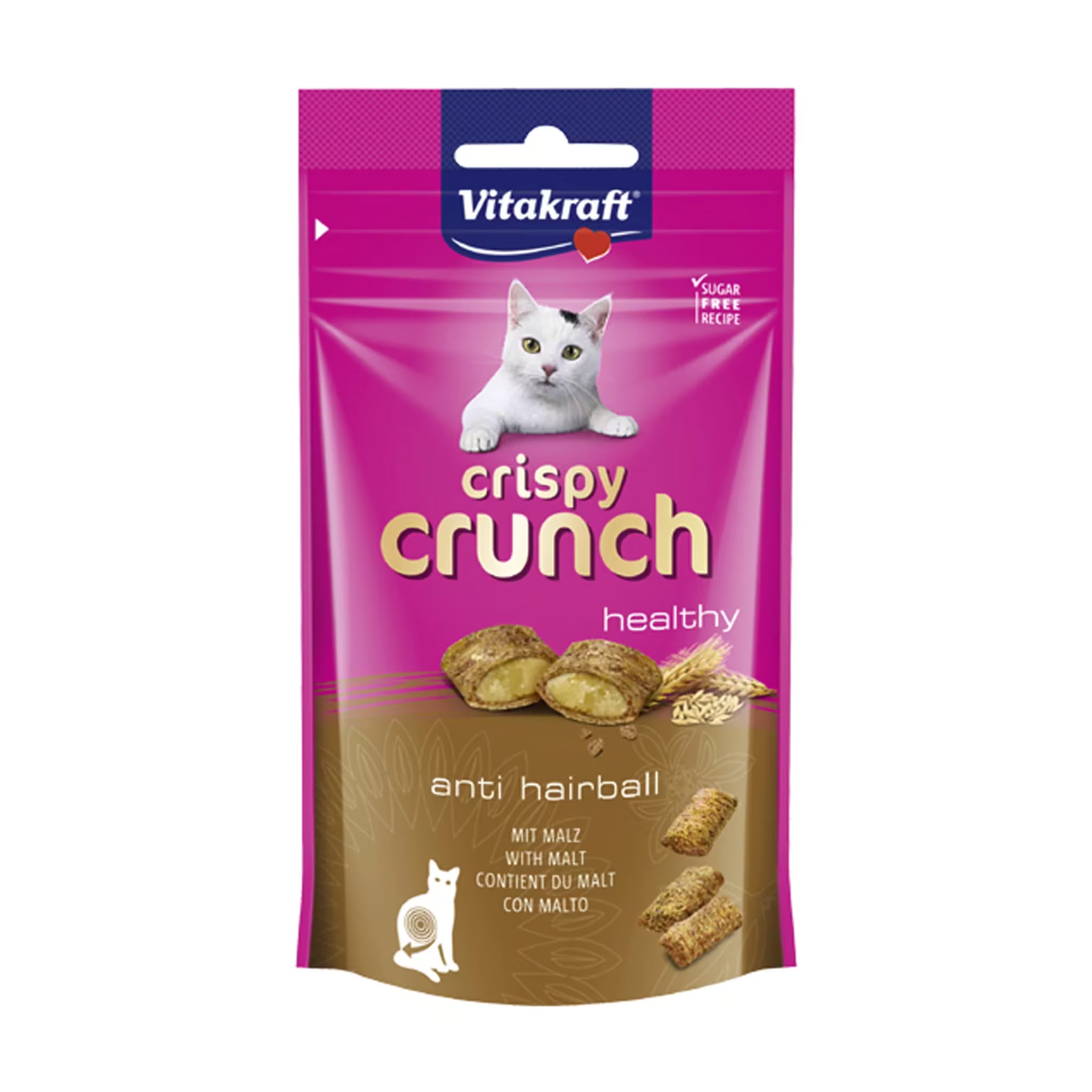 Vitakraft Adult Cat Crispy Crunch Malt 60 g Pouch