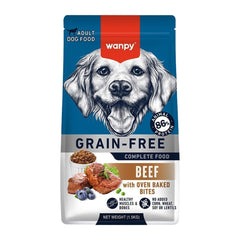 Wanpy Grain Free Beef Dry Food For Adult Dog 1.5 Kg