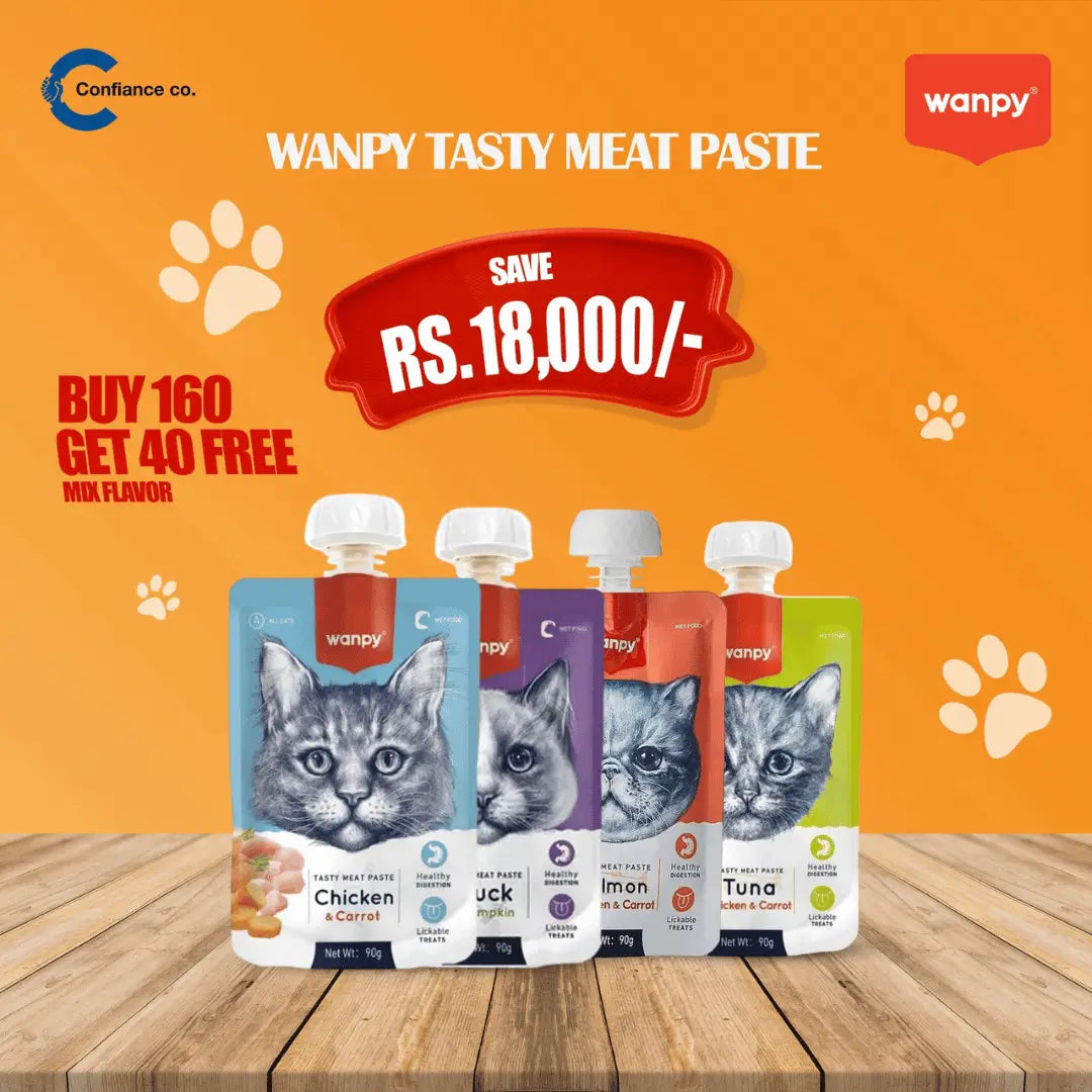 Wanpy Tasty Meat Deal 2 Cartons