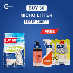 Buy 50 Micho Litter Save Rs 24000