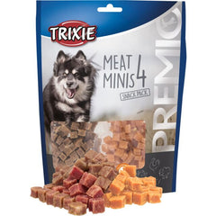 Trixie Dog Premio 4 Meat Bars, Chicken/Duck/Lamb/Salmon 4 × 100 g