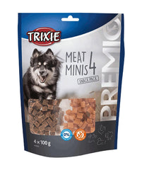 Trixie Dog Premio 4 Meat Minis Chicken/Duck/Beef/Lamb 4 × 100 g