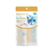 Ranova lollipop for Cat plastic bag (1.4g x 5) - Confiance Co